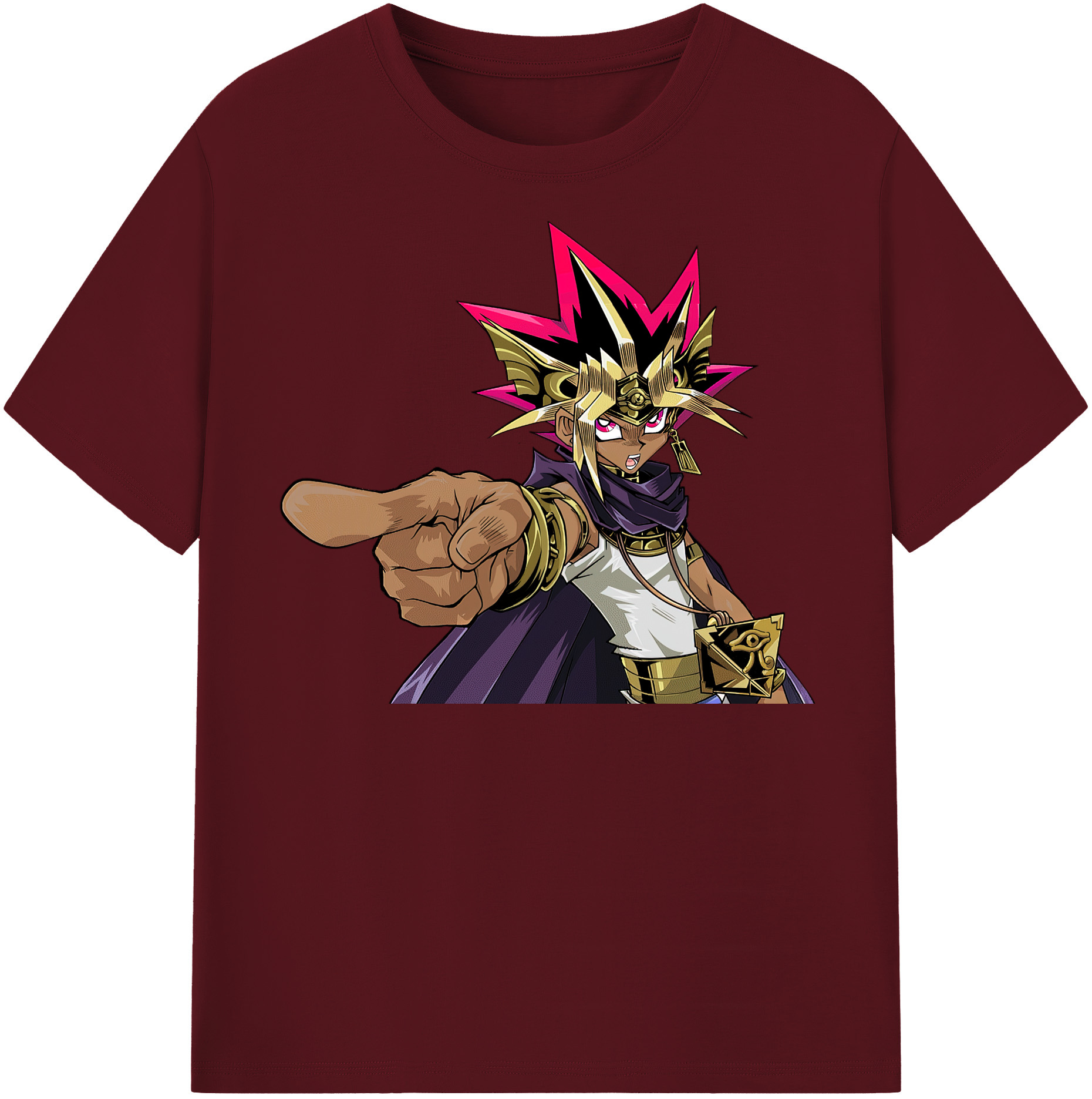 （画像用） 遊☆戯☆王 Yu-Gi-Oh! 綿100％半袖Tシャツ（フロントプリント）